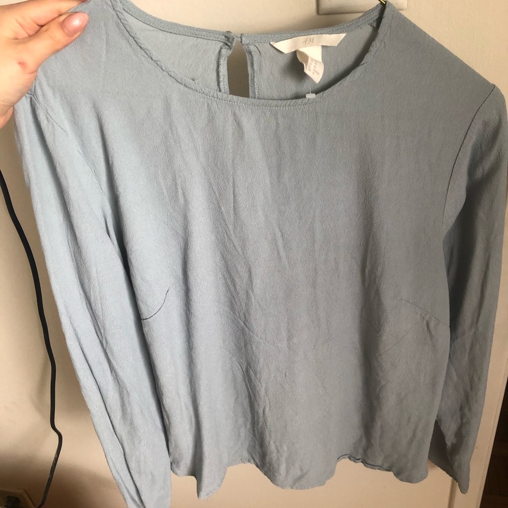 H&M Blue Blouse